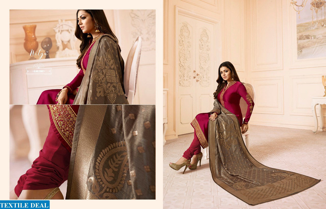 LT nitya suits 120 Wholesale Straight long Salwar suits